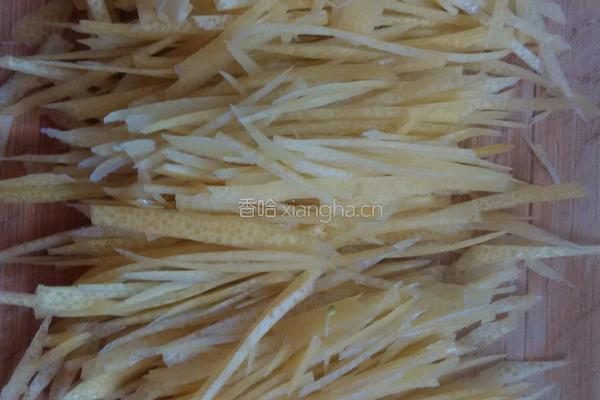 柚子皮果脯的做法图解6