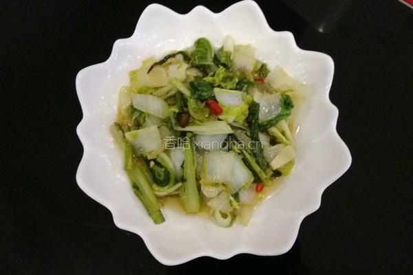 清炒小白菜