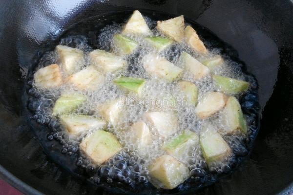 肉段烧茄子的做法图解4