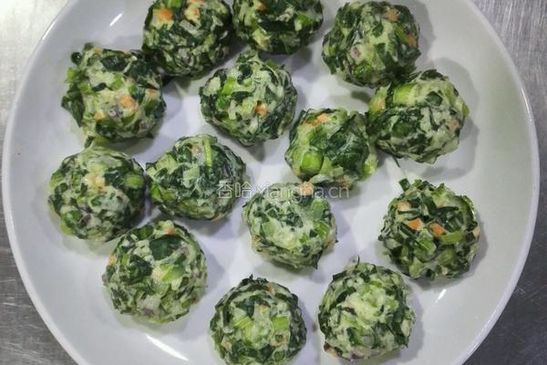 野菜丸子的做法图解3