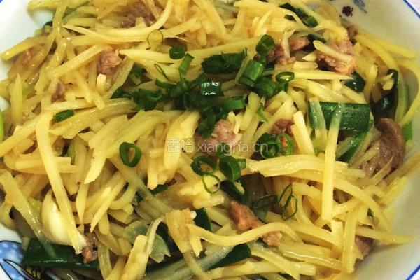 家常土豆丝的做法图解6