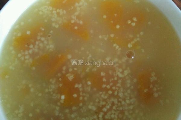 小米南瓜粥的做法图解3