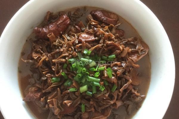 干豆角烧肉的做法图解10