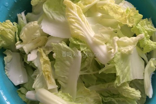 手撕白菜的做法图解1