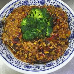 碧绿盘龙茄的做法[图]