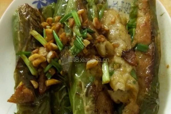 青椒酿肉的做法图解7