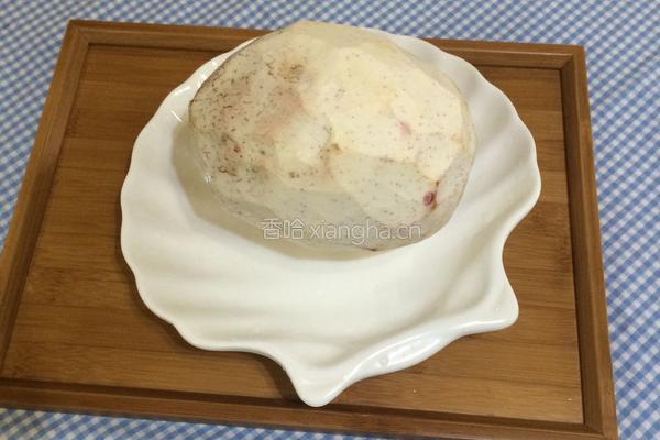 香芋焖鹅的做法图解2