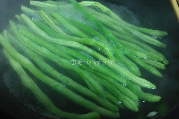 豆角炒肉沫的做法图解5