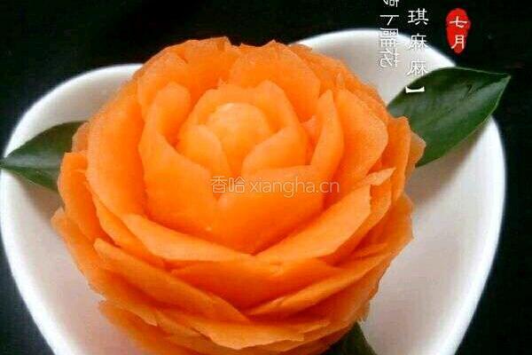 萝卜雕花的做法图解13