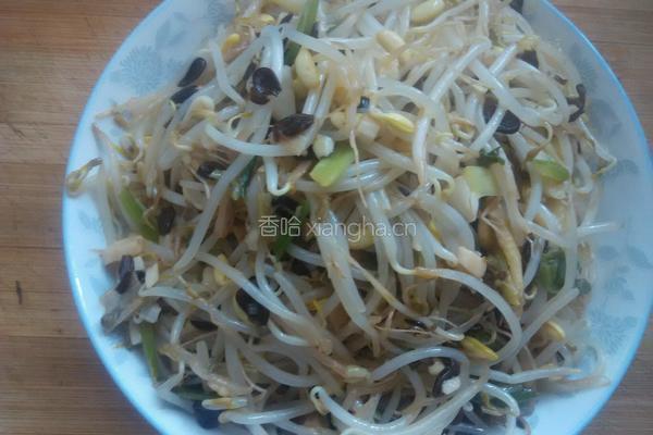 双色豆芽的做法图解8