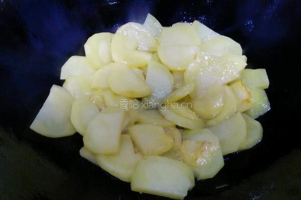 尖椒土豆片的做法图解2