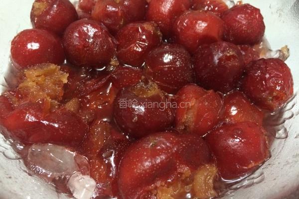 微波炉版山楂果脯的做法图解4