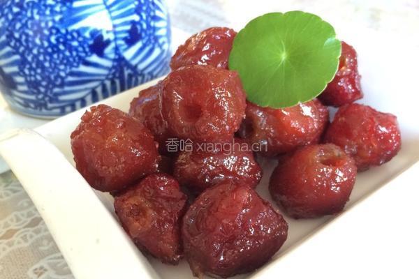 微波炉版山楂果脯的做法图解7