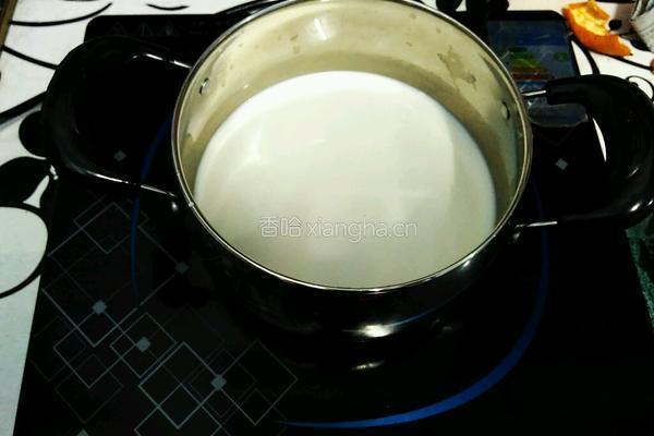 桂花奶香布丁的做法图解6