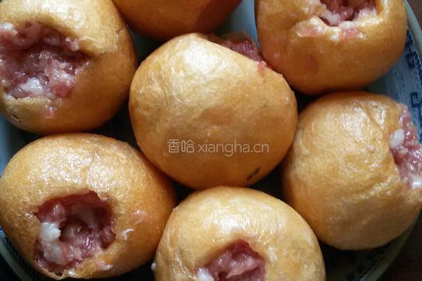 油面筋酿肉的做法图解2