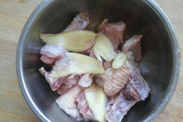 鸡肉焖饼的做法图解4