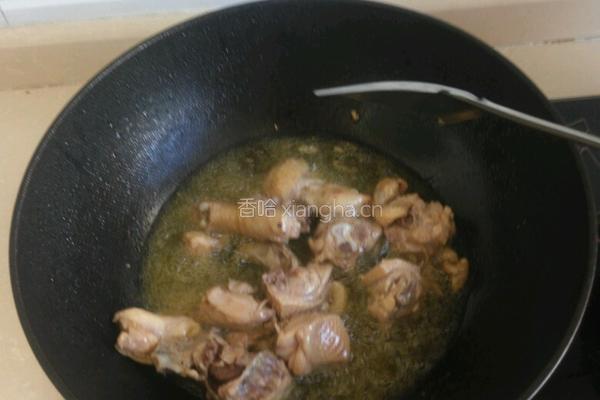 鸡肉焖饼的做法图解8
