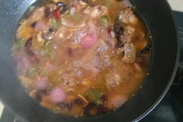 鸡肉焖饼的做法图解14