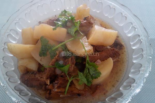 萝卜炖排骨的做法图解10