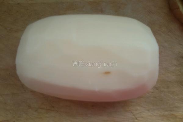 莲藕炖牛尾的做法图解3
