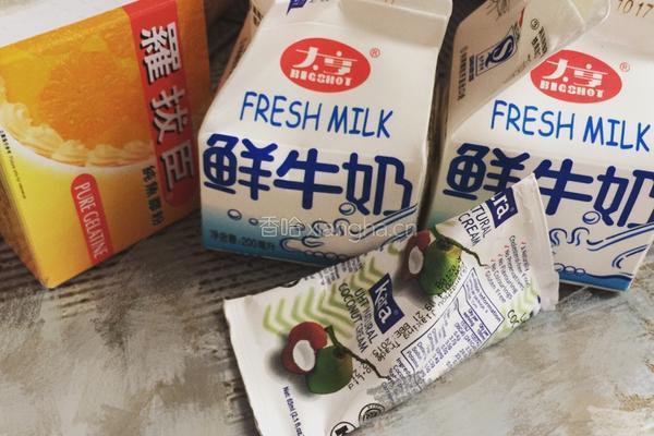 椰汁糕的做法图解1
