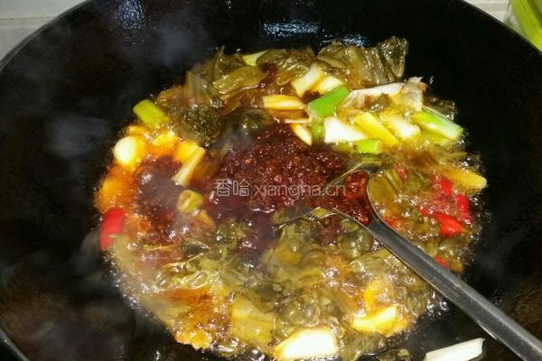 双椒泡菜鱼的做法图解5