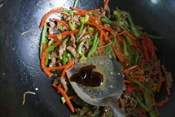 酸辣牛肉丝的做法图解6