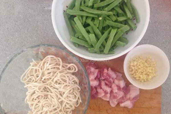 豆角焖面(附手工面做法)的做法图解2