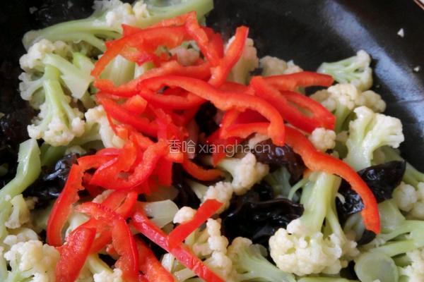 小炒菜花的做法图解6