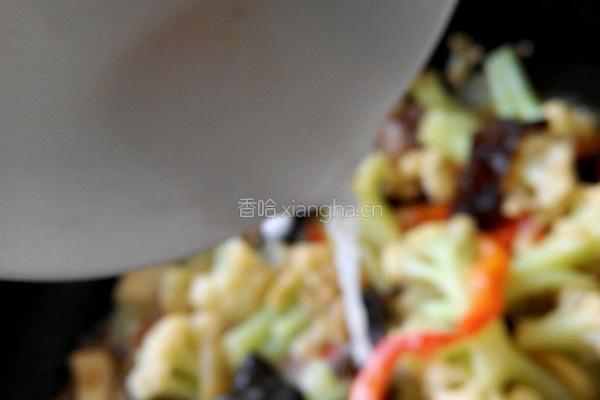 小炒菜花的做法图解6