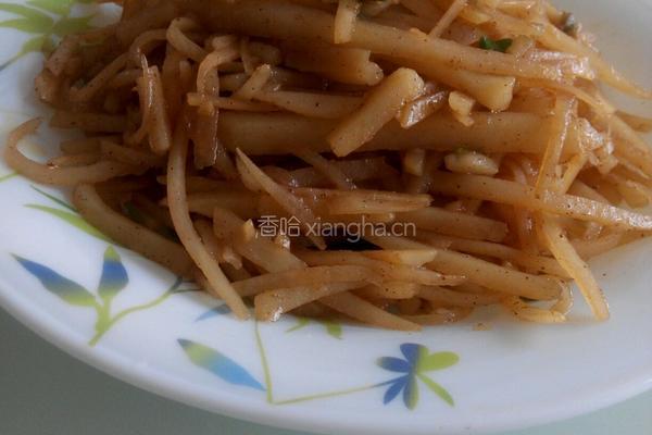 蚝油土豆丝