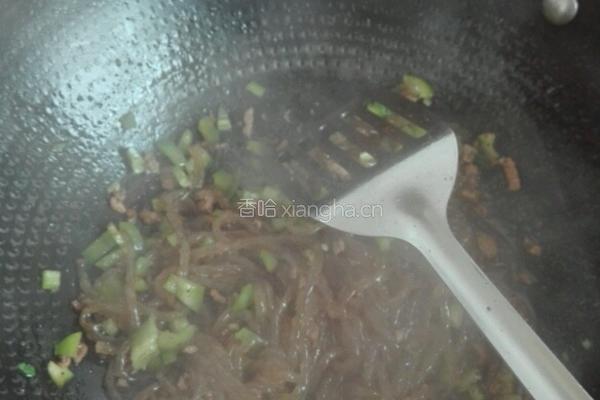 肉末粉条的做法图解8