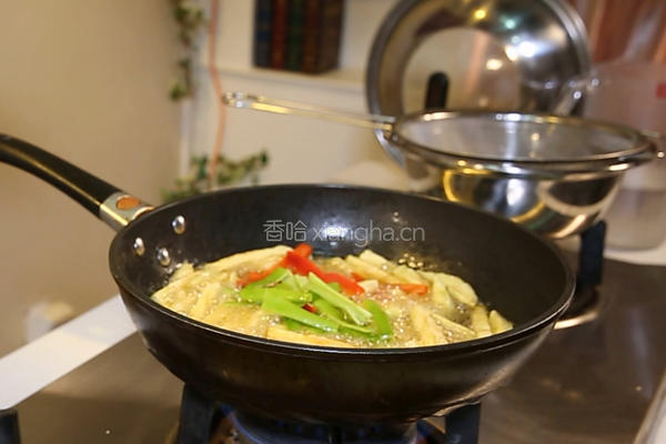 鱼香茄条的做法图解6