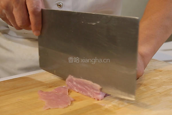 酸菜炒肉丝的做法图解2