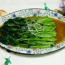炒菜心的做法[图]