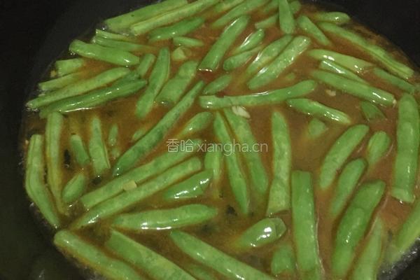 油焖豆角的做法图解5