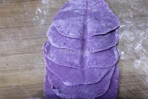 紫薯花苞馒头的做法图解7