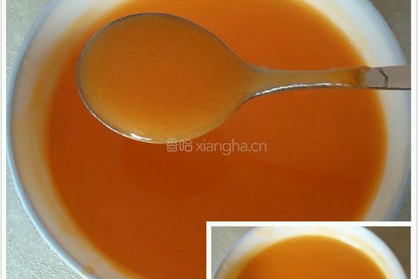 胡萝卜米糊的做法图解4