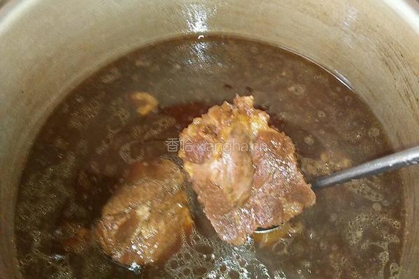 牛骨肉汤饸饹面的做法图解8