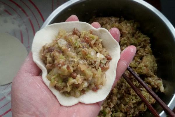 牛肉白菜馅饼的做法图解6