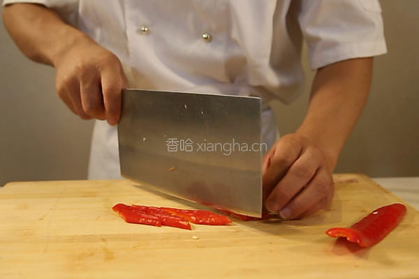 杏鲍菇炒肉片的做法图解3