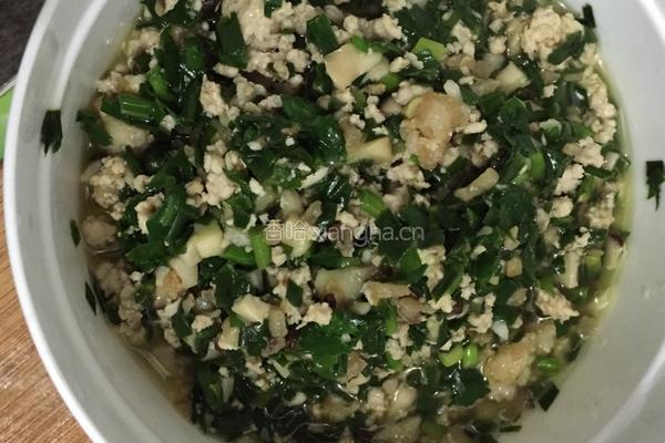 猪肉韭菜煎饼-邓子牌的做法图解4