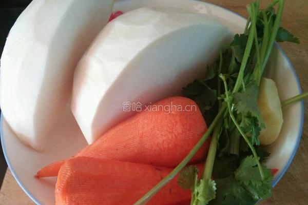 炸素丸子的做法图解1