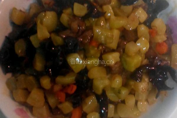 肉炒榨菜芯的做法图解13