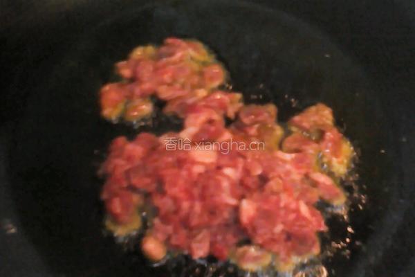 肉炒榨菜芯的做法图解8