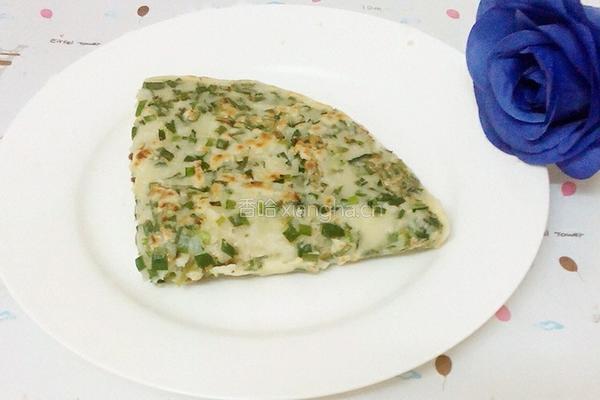 韭菜煎饼的做法图解8