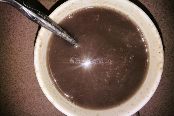 红豆浆的做法图解4