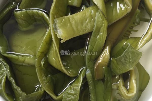 凉拌海白菜的做法图解1