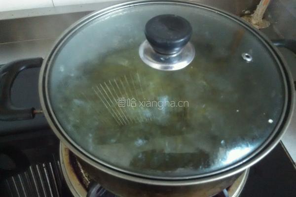 排毒绿豆水的做法图解5