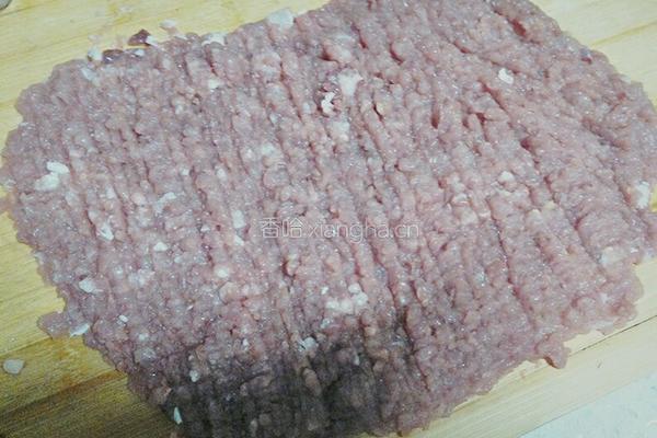 蒸香菇肉丸子的做法图解4